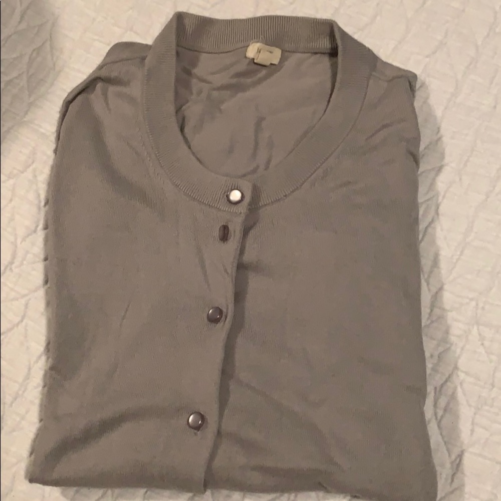 J. Crew Jackie 3/4 cardigan